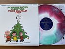 A Charlie Brown Christmas Vince Guaraldi Red White Green Splatter Vinyl LP