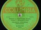 COLUMBIA UKRAINSKA ORCHESTRA Ukrainian 1920 COLUMBIA E7610 10