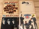Rare Beatles British Import 1st Live Meet The Beatles Second Album Vinyl Records