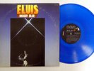 ELVIS PRESLEY Moody Blue LP 1977 Rca BLUE vinyl MINT- vinyl Condition a4540