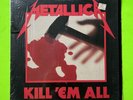 Metallica Kill 'Em All Original 1983 Megaforce First Pressing OG Shrink Wrap