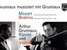PHILIPS - GRUMIAUX MUSIZIERT MIT GRUMIAUX - MOZART & BRAHMS PIANO & VIOLIN NM