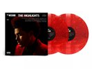 The Weeknd Weekend The Highlights Exclusive Red Sparkle Glitter Color Vinyl 2XLP