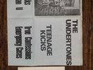 The Undertones Teenage Kicks Vinyl 7 Inch Gatefold Original 1st Press Excellent