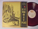Is It War Or Is It Peace TOP RANKING Colored + Dub Rockers Roots Reggae LP HEAR