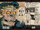 Ralph Records Buy Or Die 1980 1/2 Gary Panter Poster Residents Tuxedo Moon Punk
