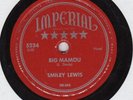 blues 78 / SMILEY LEWIS/ BIG MAMOU/PLAY GIRL/ Imperial 5234/ excellent condition