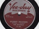 1950's DOO-WOP 78/ THE SPANIELS/STORMY WEATHER/ Vee-Jay 290/ excellent condition
