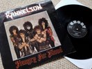 RANKELSON 1986 HARD ROCK GLAM HEAVY METAL HUNGRY FOR BLOOD NWOBHM CARDIFF