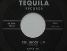 R&B Latin Rocker CHUCK RIO & THE INDIVIDUALS Cell Block #9  TEQUILA 45 HEAR