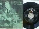 Elvis Presley - Love Me Tender / Anyway You Want Me - USA 45 + RARER GREEN PS