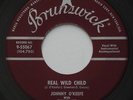 Rockabilly JOHNNY O'KEEFE Real Wild Child / Shake Baby Shake BRUNSWICK 45 HEAR