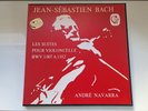 CALLIOPE 164143 BACH Six Suites for Solo Cello ANDRE NAVARRA 3LPS *NM-*