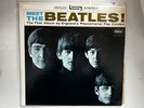 THE BEATLES: Meet The Beatles US Capitol ST-2047 Scranton Vinyl LP VG+++ U