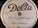 ORIGINAL FAIRFIELD FOUR Roll All Burdens Away/Ezekiel Gospel Soul 78
