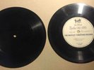 THE BEATLES 1 AND 2 XMAS FAN CLUB FLEXI DISCS 1963 +1964 NO COVERS WORN PLAYABLE