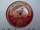 FRED HAMM - Sugar Foot Stomp / JOHNNY HAMP - Black Bottom 78 rpm disc (A++)