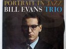 BILL EVANS TRIO PORTRAIT IN JAZZ RIVERSIDE SR7116 FLIPBACK COVER VINYL LP