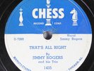 Hear  Blues 78 Jimmy Rogers - That'S All Right / Ludella On Chess