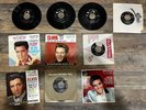 elvis presley 45 rpm records lot….Hound Dog…jailhouse Rock…return To Sender..etc