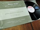 Brahms: Cello Sonatas - Annlies Schmidt De Neveu **Original BAM LD 063 ED1 LP**