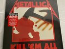 Metallica Kill Em All Vinyl New 180 Gram LP Sealed Record