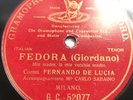 Fernando de Lucia -  10” Single Side Red G &T - 52077 - 78 rpm - Fedora Giordano