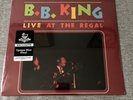 B.B. King: Live At The Regal NEW, Limited 1000 OPAQUE BLUE Vinyl, PROMO