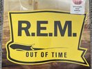 R.E.M. Out Of Time VG+ LEMONADE YELLOW VINYL EXCLUSIVE SHRINK HYPE STICKER