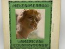 Helen Merrill American Country Songs LP Atco Records 33-112