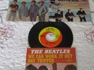 3 Beatles Picture Sleeves w/45s-Help;Slow Down;We Can Work It Out