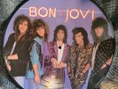 Bon Jovi Slippery When Wet vinyl limited edition picture disc record 1986