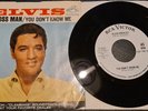 Elvis Presley, Big Boss Man/You Don't Know Me, Rare Pic Sleeve 1967 WL USA Promo