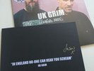 SLEAFORD MODS- UK Grim -WHITE VINYL + SIGNED PRINT- sold out -exclusive-New