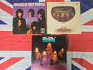 Deep Purple 3. LP. Burn ,Come taste the Band ,Shades of Deep Purole  Rainbow Roc