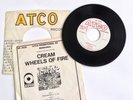 CREAM WHEELS OF FIRE PROMO 45 RPM RECORD & SLEEVE ATCO EP-C-4525
