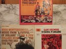 3 Clint Eastwood Movie LP Records Good, Bad & Ugly, Fistful Dollars & Few More