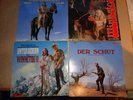 4 Winnetou Karl May LP`s Martin Böttcher Lex Barker Pierre Brice