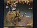 Megadeth 'So far ... so good ... so what ' 1988 Pressing from Capitol Records