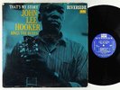 John Lee Hooker - That's My Story LP - Riverside Mono DG