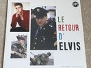 Elvis Presley ‘Le Retour D’ Elvis’/ ‘His Hand is Mine’ VPI White + Blue Vinyl LP