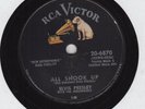 ELVIS PRESLEY 78/ ALL SHOOK UP/HEARTACHES BEGIN /RCA 20-6870/ very clean