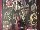 SLAYER Reign In Blood (LP1986 Geffen) signed HANNEMAN ARAYA KING Made In Germany