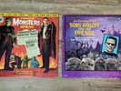 Famous Monsters Speak + Evening With Boris Karloff Vinyl Records Aurora Don Post
