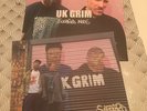 SLEAFORD MODS- UK Grim -WHITE VINYL + SIGNED PRINT- sold out -exclusive-New