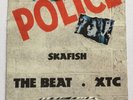 THE POLICE + XTC + THE BEAT + SKAFISH concert ticket France 10th august 1980
