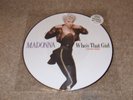 MADONNA =WHO'S THAT GIRL RARE LIMITED EDITION 1987 PICTURE DISC 12inch EX COND