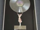 Olivia Newton John Xanadu Platinum Disc presented to Lee Kramer 1980 CBS