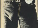 ROLLING STONES Sticky Fingers White Label Promo LP Unusual White Sample Sticker