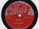 rare BLUES/R&B 78: JO JO ADAMS/REBECCA/CALL MY BABY/ Parrot 788/ excellent cond.